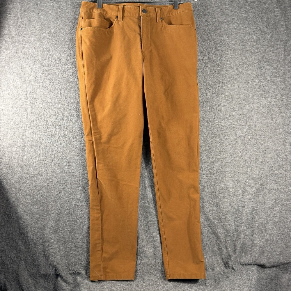 Lululemon ABC Slim Fit 5 Pocket Pant Utilitech Men 32x30 Burnt Caramel City